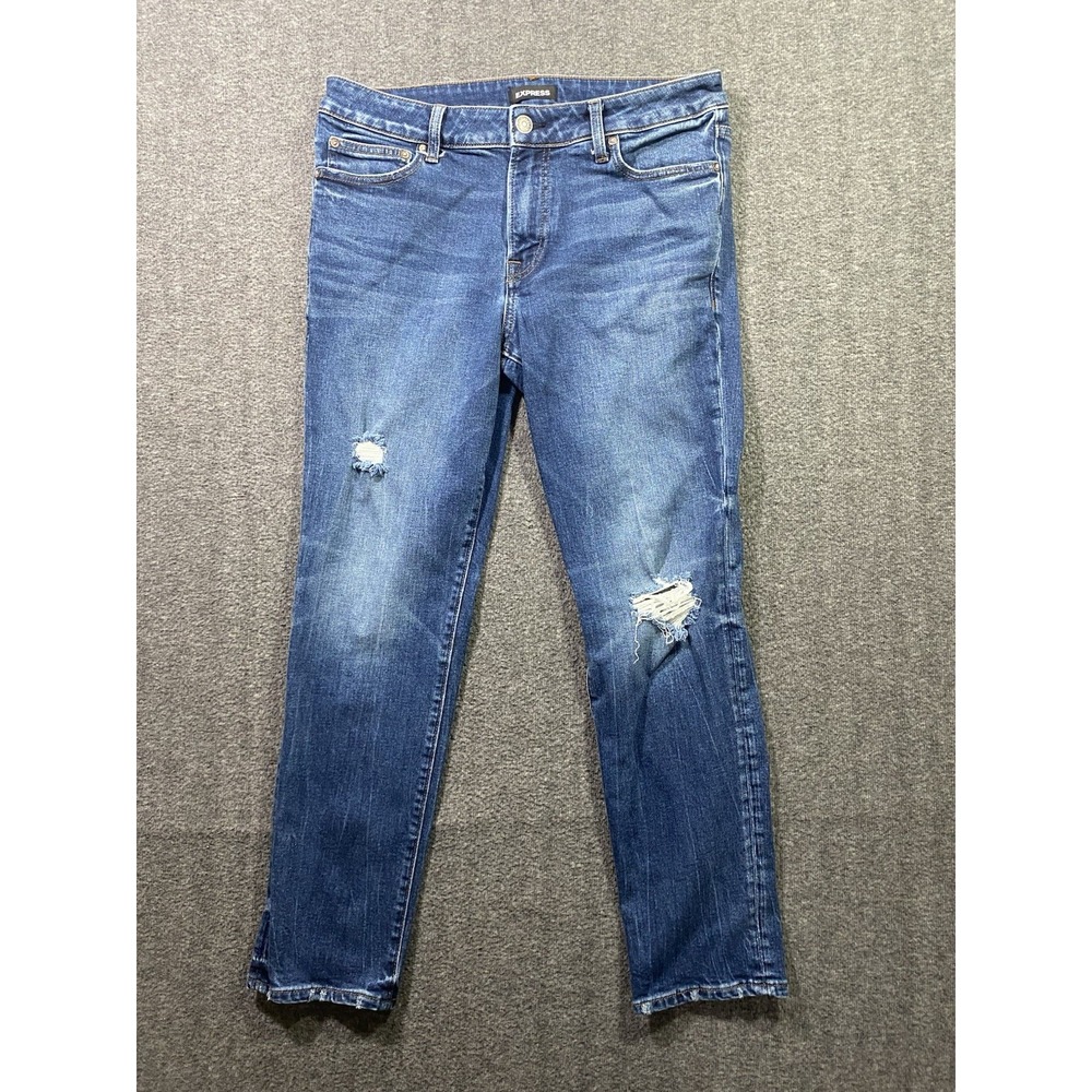 Express Men's Slim Fit Jeans Hyper Stretch Blue Size 32x30